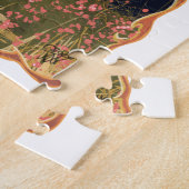 Feesttijd Vuur Paard Legpuzzel (Zijkant)