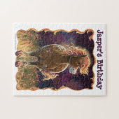 Feesttijd Vuur Paard Legpuzzel (Horizontaal)