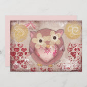 Feestuil Feestdagenkaart (Voorkant / Achterkant)