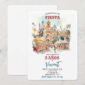 Feestuitnodiging 40 Jaar Vrouw Kaart (Voorkant / Achterkant)