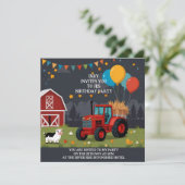 Feestuitnodiging die u naar uw smaak kunt personal save the date (Staand voorkant)