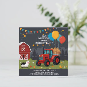 Feestuitnodiging die u naar uw smaak kunt personal save the date