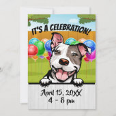 Feestuitnodiging Kaart (Voorkant)