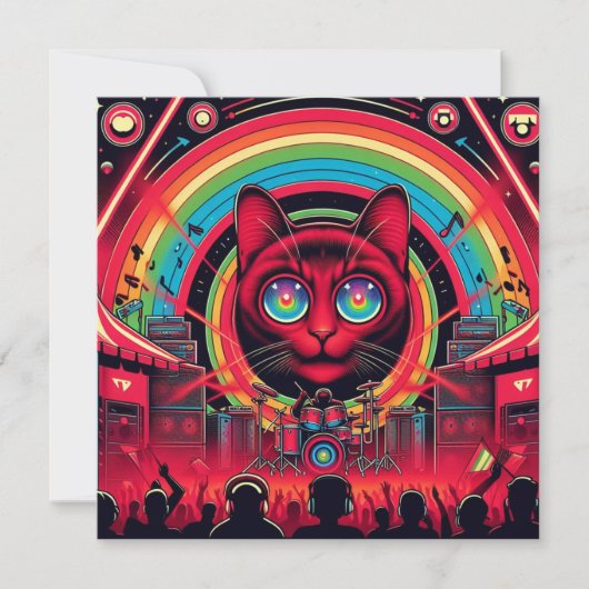 Feestuitnodiging Kaart (Voorkant)