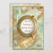 Feestuitnodiging Kaart (Voorkant / Achterkant)