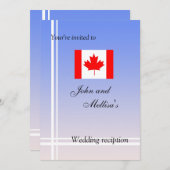 Feestuitnodiging, trouwen, verjaardag, afstuderen, kaart (Voorkant / Achterkant)