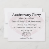 Feestuitnodiging - Zebra's & Hart Kaart (Achterkant)