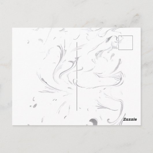 Feestuitnodigingen Briefkaart (Achterkant)