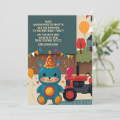 Feestuitnodigingen Kaart (Staand voorkant)