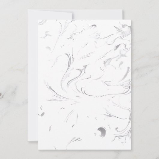 Feestuitnodigingen Kaart (Achterkant)