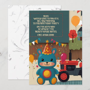 Feestuitnodigingen Kaart