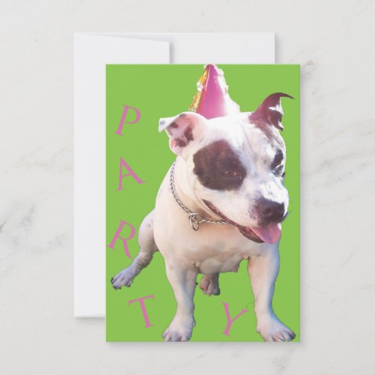 Feestuitnodigingen voeg je naam toe kaart (Voorkant)