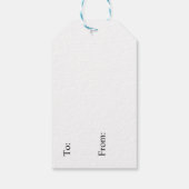 Feestverlichting Cadeaulabel (Achterkant)
