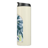 Feestverlichting, Cocktails Disco Ball Palms Monog Thermosbeker (Geroteerd rechts)