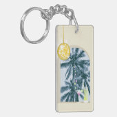 Feestverlichting, Cocktails en Disco Ball onder ha Sleutelhanger (Voorkant Links)