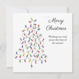 Feestverlichting Kaart