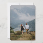 Feestverlichting Proefdinermenu Kaart (Achterkant)