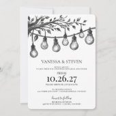 Feestverlichting Proefdinermenu Kaart (Voorkant)