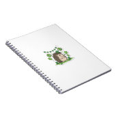 Feestverpester Egel St.Patrick's Dag Notitieboek (Rechterzijde)