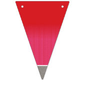 Feestversiering banner | Driehoek en Zwallowtail (Derde vlag)