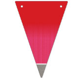 Feestversiering banner | Driehoek en Zwallowtail (Eerste vlag)