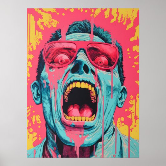 Feestvibes: de geest van rock poster (Voorkant)