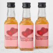feestvieren honeymoons likeurfles etiket (Flessen)