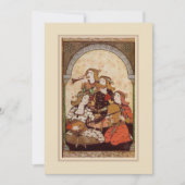 Feestviering Flat Note Kaart Notitiekaartje (Voorkant)