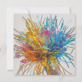 FEESTVIERING PLEZIER ELKE UITNODIGING (Voorkant)