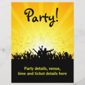 Feestvlucht Flyer (Voorkant)