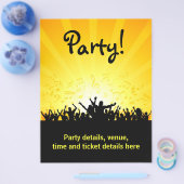 Feestvlucht Flyer (Enkel)