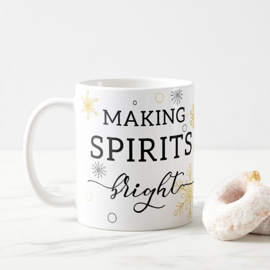 Feestvreugde Vieren Koffiemok (Met donut)