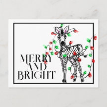 feestzebras | rode groene kronkellichten