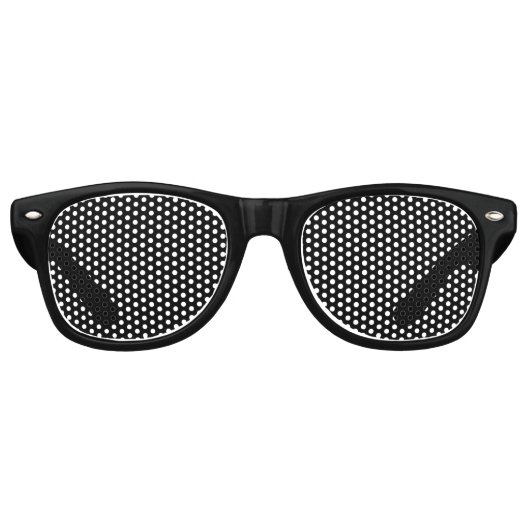 Feestzonnebril Retro Zonnebril (Voorkant)