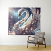 feestzwaan wandkleed (In Situ (horizontaal))