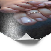 Feet afbeeldingen foto afdruk (Hoek)