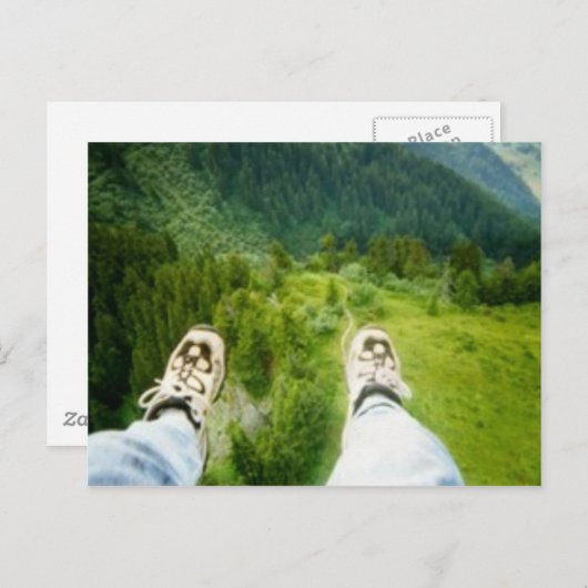 Feet eerst briefkaart (Voorkant / Achterkant)