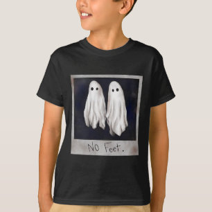 Feet Ghost Halloween Witch Lydia Bleach Spooky Zee T-shirt