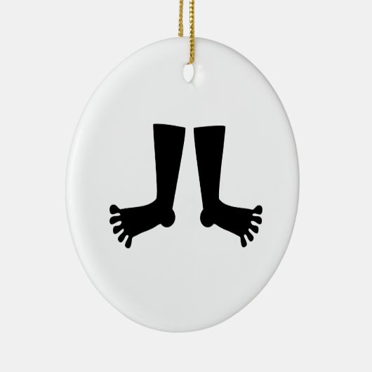 Feet Keramisch Ornament (Rechts)