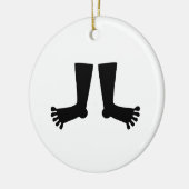 Feet Keramisch Ornament (Links)
