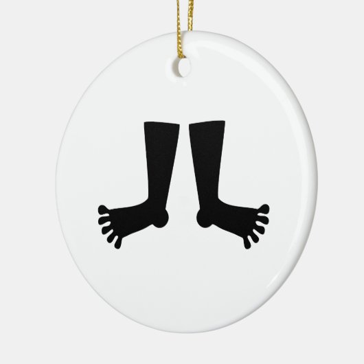 Feet Keramisch Ornament (Links)