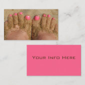 Feet Visitekaartje (Voorkant / Achterkant)