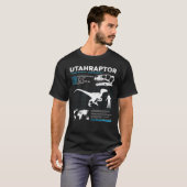 Feetblad voor de utahraptor t-shirt (Voorkant volledig)
