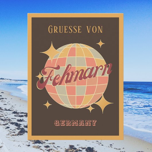 Fehmarn deutsche Ostseeinsel Postkarte Briefkaart
