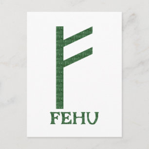 Fehu Briefkaart