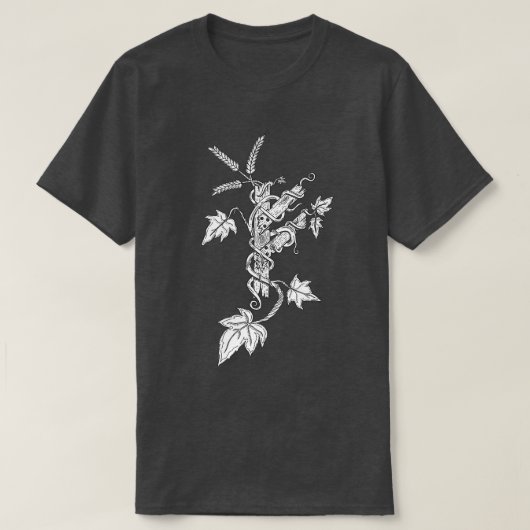 Fehu Norse Rune T-shirt (Design voorkant)
