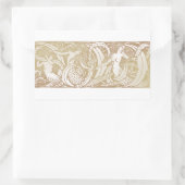  feiale mermaïde kunst rechthoekige sticker (Tas)