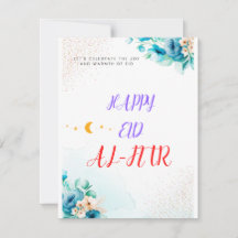 FEid AL-FITR Mubarak kaart