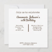  feiënzige gewijzigde kunstdag kaart (Achterkant)