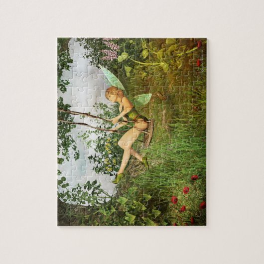  feier op een zigende puzzel (Verticaal)